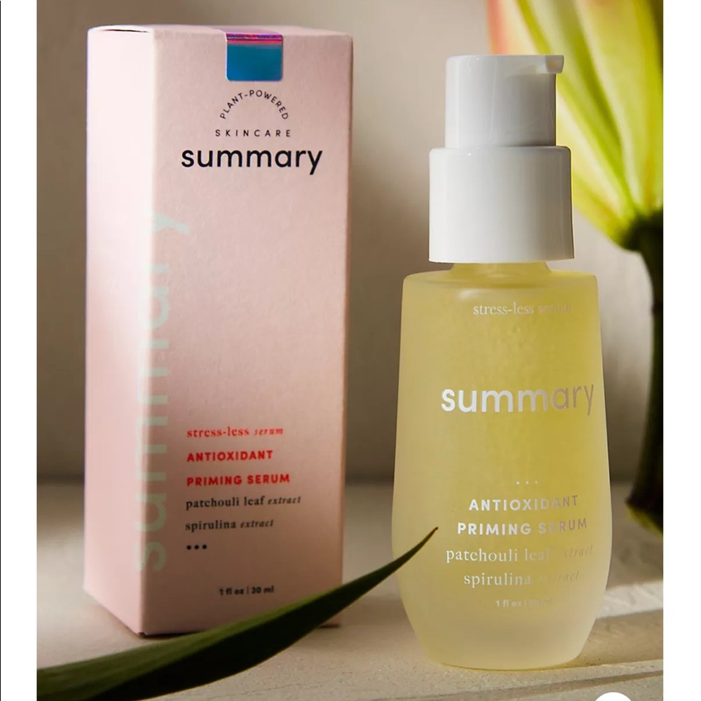 Brand new summary priming serum!